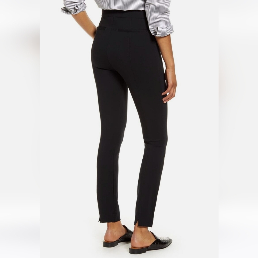 XS Spanx Back Seam Skinny Ankle Black Pants Leggings The Perfect Pant 20251R